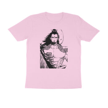 Anime LU BU Record Of Ragnarok Printed Half Sleeve Round Neck T-Shirt