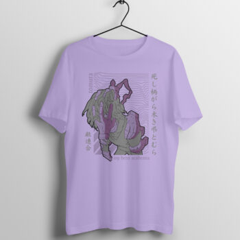 Anime Tomura Shigaraki Printed Half Sleeve Round Neck T-Shirt