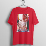 Anime Bleach Ichigo Printed Half Sleeve Round Neck T-Shirt