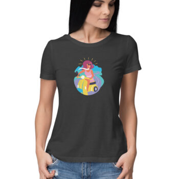 Holiday Printed Round Neck T-Shirt