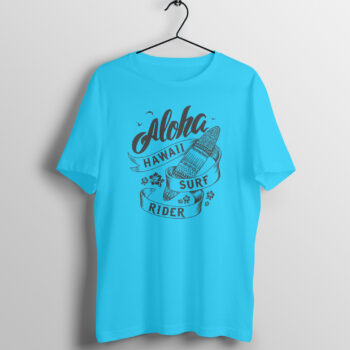 Men's Hawai Half Sleeve Round Neck T-Shirt