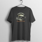 Men's King Of The Road Cars Printed Round Neck T-Shirt
