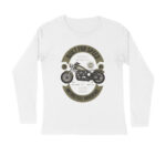 Men's Build For Speed Bikes Printed Half Sleeve Round Neck T-Shirt