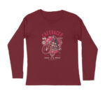 Men's Cafe Racer 3 Printed Full Sleeve Round Neck T-Shirt
