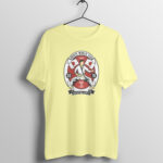 Men's Sports Karate 3 Printed Half Sleeve Round Neck T-Shirt
