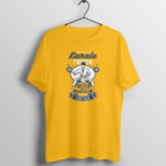 Men's Sports Karate 4 Printed Half Sleeve Round Neck T-Shirt