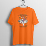 Men's Sports World League Printed Half Sleeve Round Neck T-Shirt
