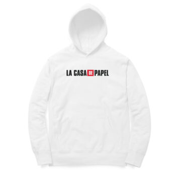 Men's La Casa De Papel Printed Full Sleeve Hoodie's