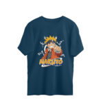 Anime Naruto Printed Oversized T-Shirt