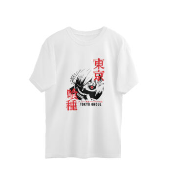 Anime  Ken Kaneki Printed Oversized T-Shirt
