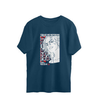 Anime Tokyo Revenge Printed Oversized T-Shirt