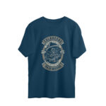 Men's Retro Calaveras Skull Printed Oversized T-shirt