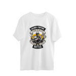 Men's Retro Soldier Battle Printed Oversized T-shirt