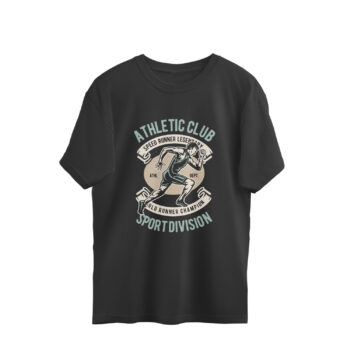 Men’s Sports Athletic Printed Oversized T-shirt