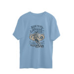 Men’s Sports Born To Ski Printed Oversized T-shirt