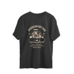 Men’s American Hot Rod 2 Cars Printed Oversized T-Shirt