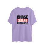 Men’s Fitness Chase Dreams Printed Oversized T-Shirt