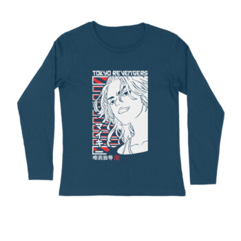Anime Tokyo Revenge Printed Full Sleeve T-shirt For Men