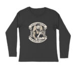 Men’s Retro Classic Barber Printed Full Sleeve T-shirt For Men