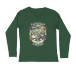 Men’s Retro Guitar Hero Printed Full Sleeve T-shirt For Men