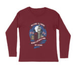 Men’s Retro London Printed Full Sleeve T-shirt For Men