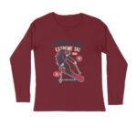 Men’s Sports 1988 Skiing Full Sleeve T-shirt