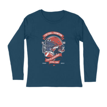 Men’s Sports 1990 American Football Full Sleeve T-shirt