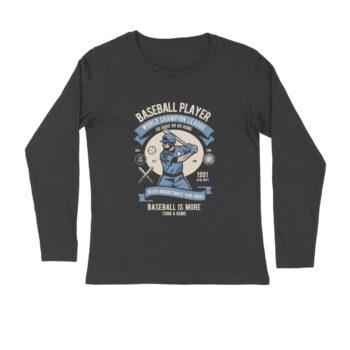 Men’s Sports  Base Ball League 2 Full Sleeve T-shirt