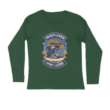 Men’s Sports Hockey League Full Sleeve T-shirt