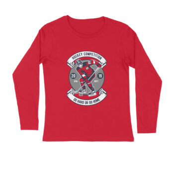 Men’s Sports Ice Hockey Full Sleeve T-shirt