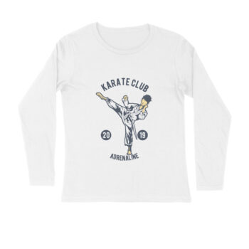 Men’s Sports Karate 2 Full Sleeve T-shirt