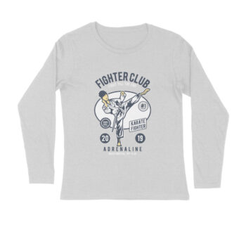 Men’s Sports Karate Full Sleeve T-shirt