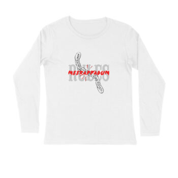 Men’s Rules Meerappadum Dialogue Printed Full Sleeve T-shirt