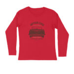 Men’s Antique Muscle Cars Printed Full Sleeve T-shirt