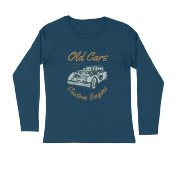 Men’s  Legendary Cars Printed Full Sleeve T-shirt