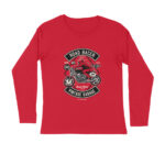 Men’s Road Racer Bikes Printed Full Sleeve T-shirt