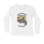 Men’s Surfing Paradise Bikes Printed Full Sleeve T-shirt