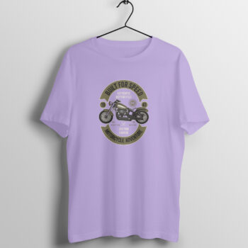 Men’s Build For Speed Bikes Printed Half Sleeve T-shirt