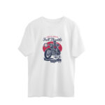 Men’s Full Throttle Bikes Printed Oversized T-shirt