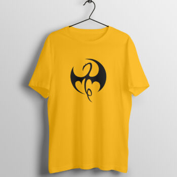 Marvel Iron Fist Printed Half Sleeve Round Neck T-Shirt