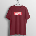 Marvel LOGO Printed Half Sleeve Round Neck T-Shirt