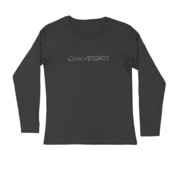 Men’s Web Series Game Of Thrones Printed Full Sleeve T-shirt