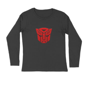 Men’s Web Series Transformers Printed Full Sleeve T-shirt