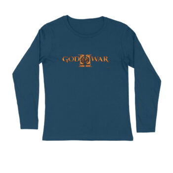 Men’s Game Series God Of War Printed Full Sleeve T-shirt