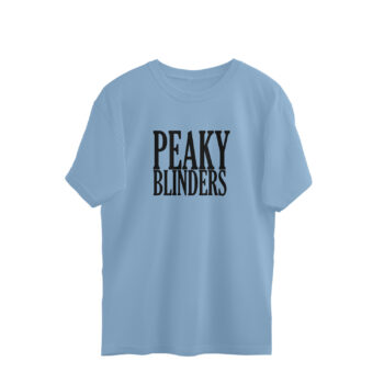 Men’s Web Series Peaky Blinders Printed Oversized T-shirt