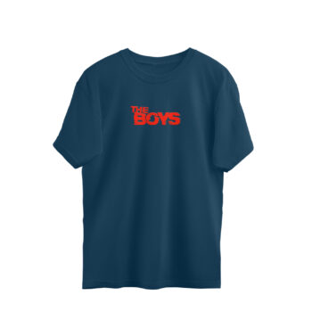 Men’s Web Series The Boys Printed Oversized T-shirt