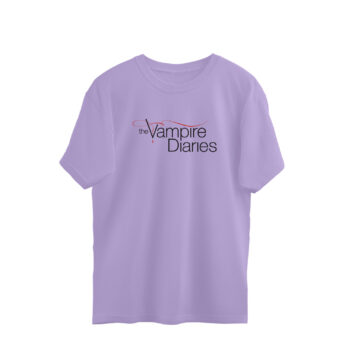 Men’s Web Series Vampire Diaries Printed Oversized T-shirt