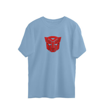Men’s Web Series Transformers Printed Oversized T-shirt