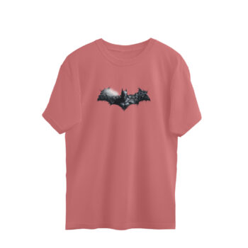 Men’s Web Series Bat Man Printed Oversized T-shirt