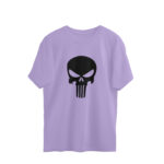 Men’s Web Series Punisher Printed Oversized T-shirt